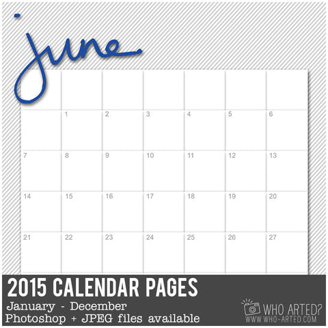 2015 Calendar Templates