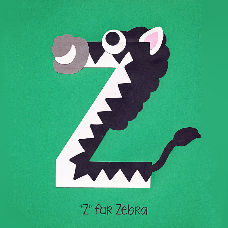 the letter i in zebra